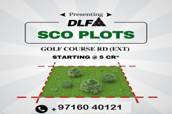 DLF SCO Plots: Crafting Your Own Legacy on Golf Course Road Extension, Starting at 5 CR*