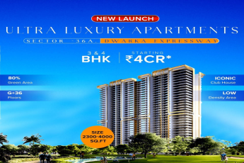Sector 36A's Finest: New Ultra Luxury Apartments on Dwarka Expressway – Starting at ?4CR