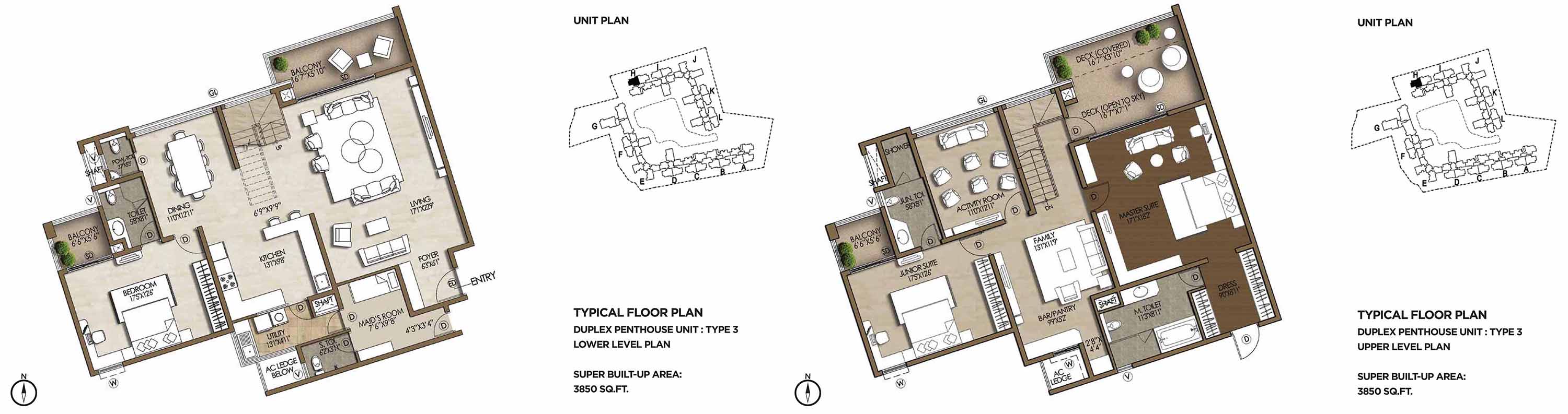 Brigade Cosmopolis Floor Plan