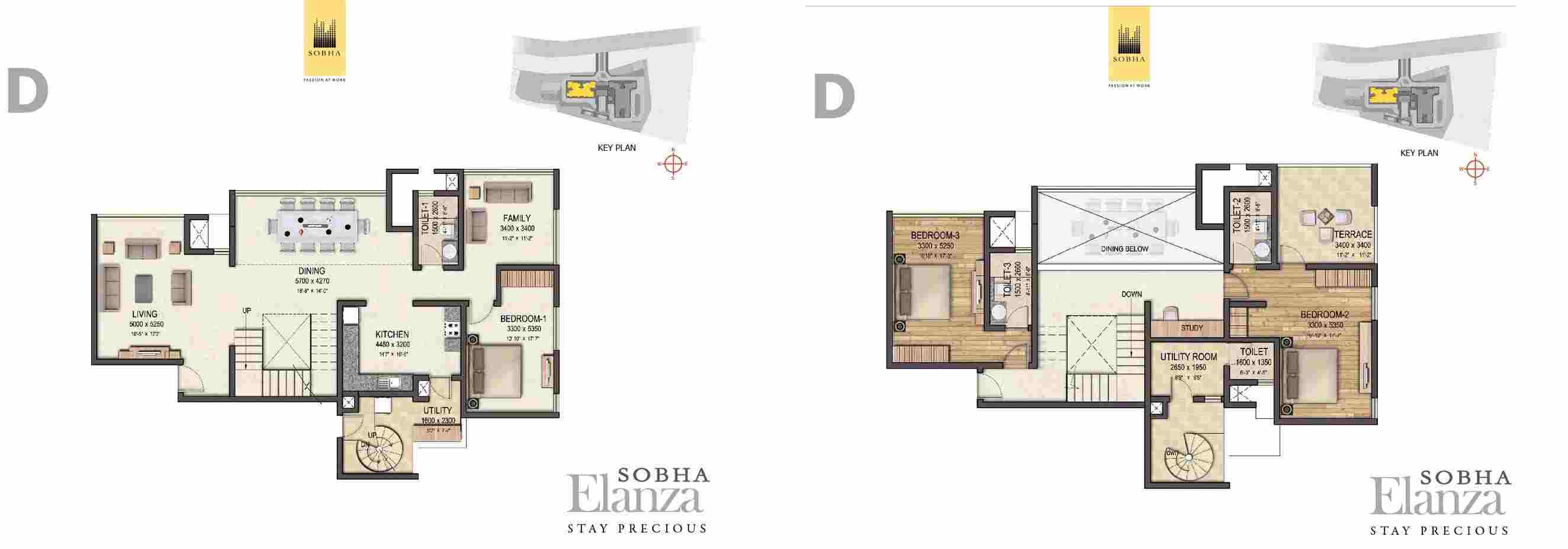 Sobha Elanza Floor Plan