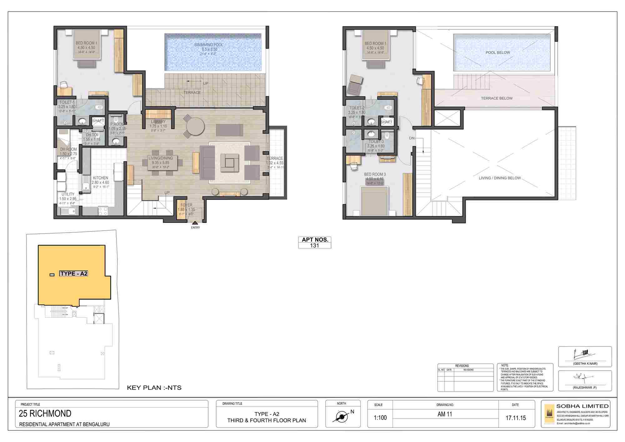 Sobha 25 Richmond Floor Plan