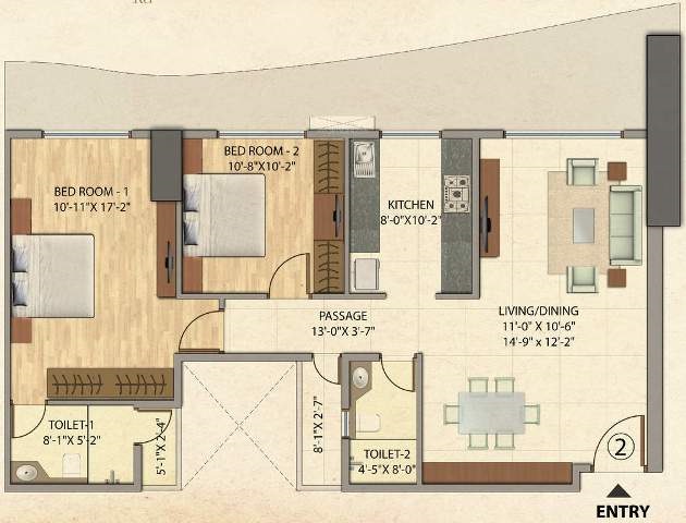 Omkar Veda Exclusive Floor Plan