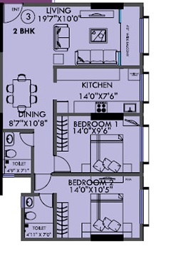 Kanakia Sevens Floor Plan