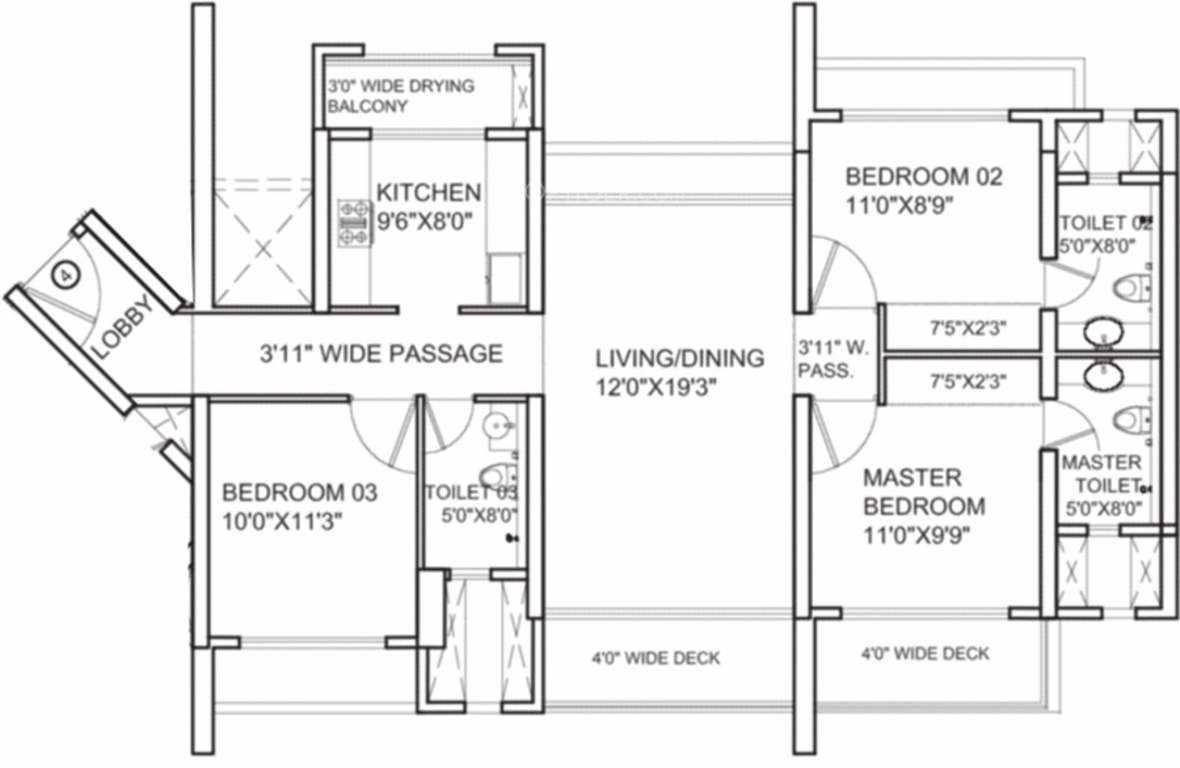 Runwal Anthurium Floor Plan