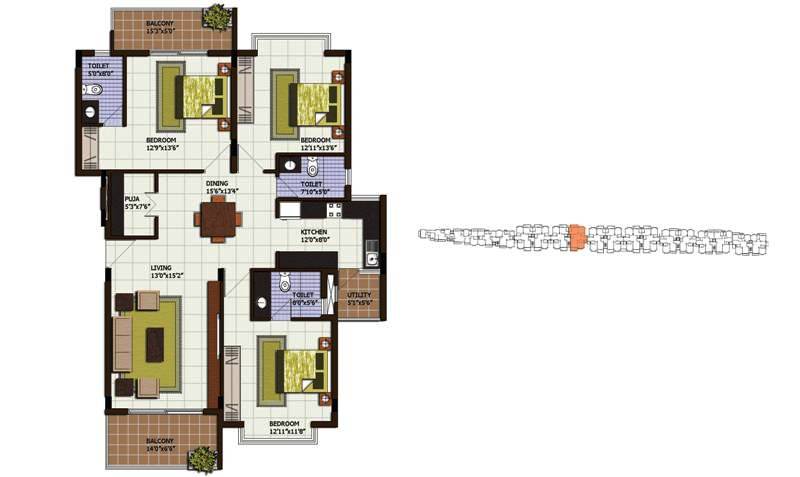 Century Linea Floor Plan
