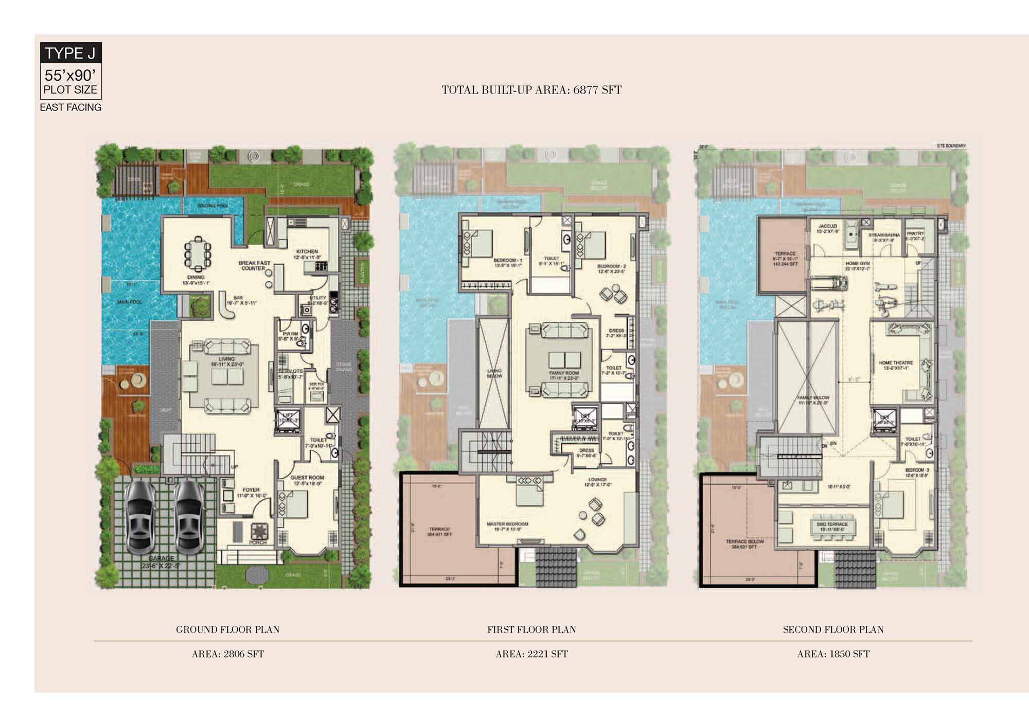 5 BHK Villa 6877 Sq. Ft. For Sale in Skylark Arcadia Phase II Bangalore
