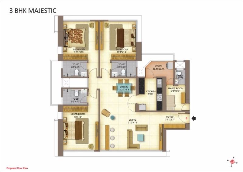 Peninsula Celestia Spaces Floor Plan