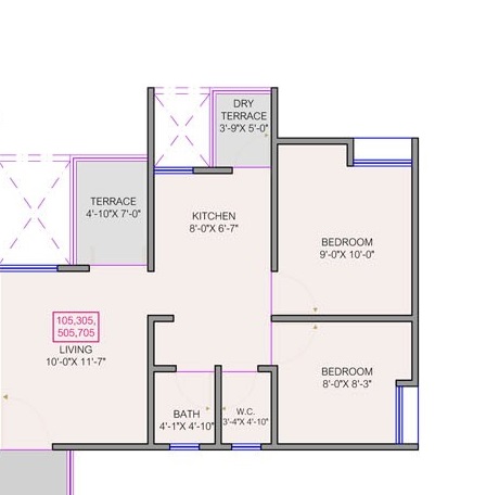 Mantra City 360 Degree Floor Plan