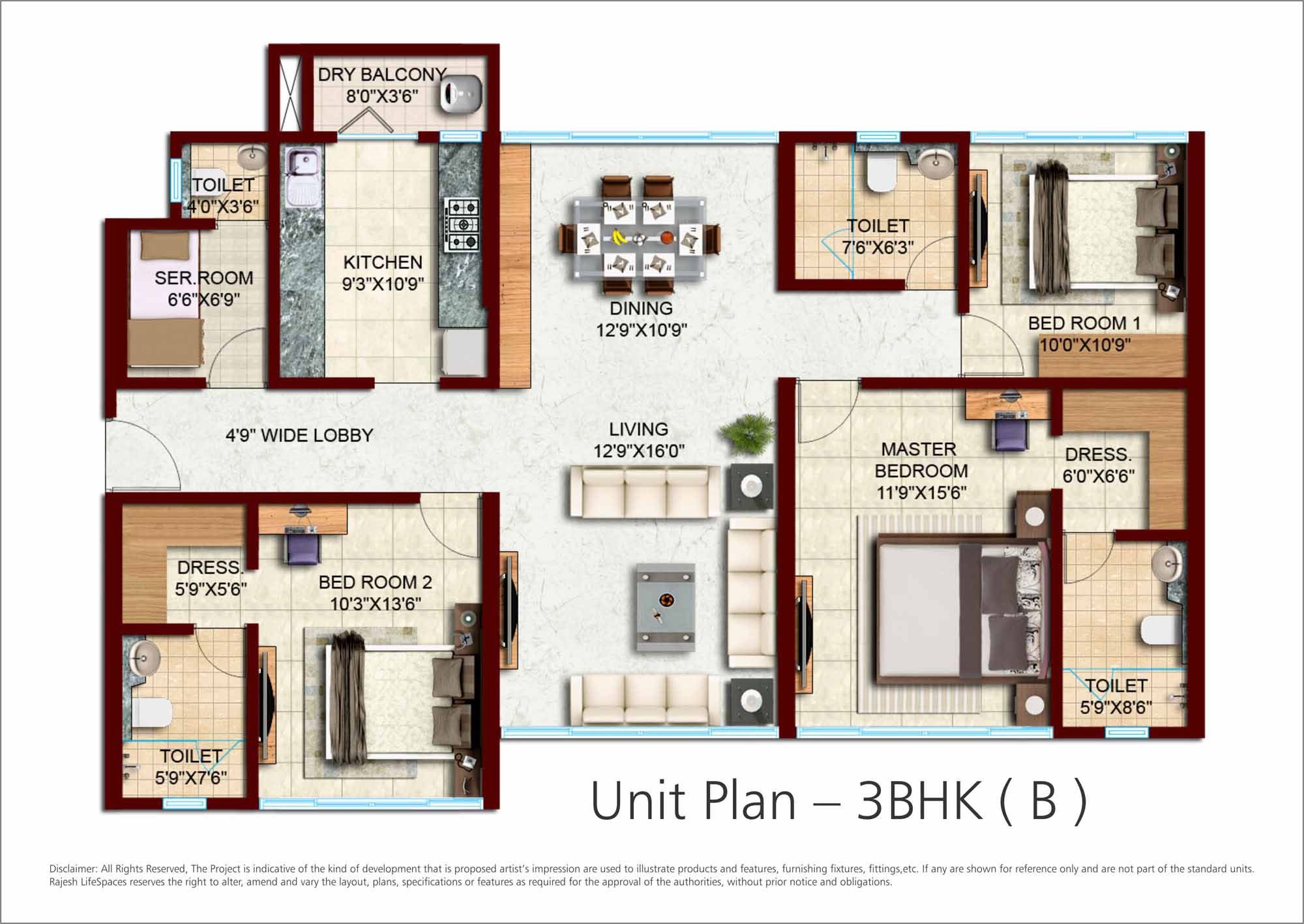 Rajesh White City Floor Plan