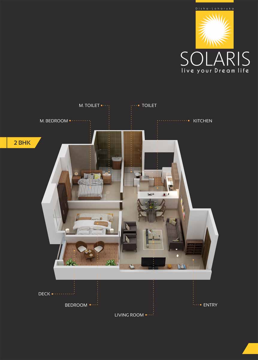 Disha Loharuka Solaris Floor Plan