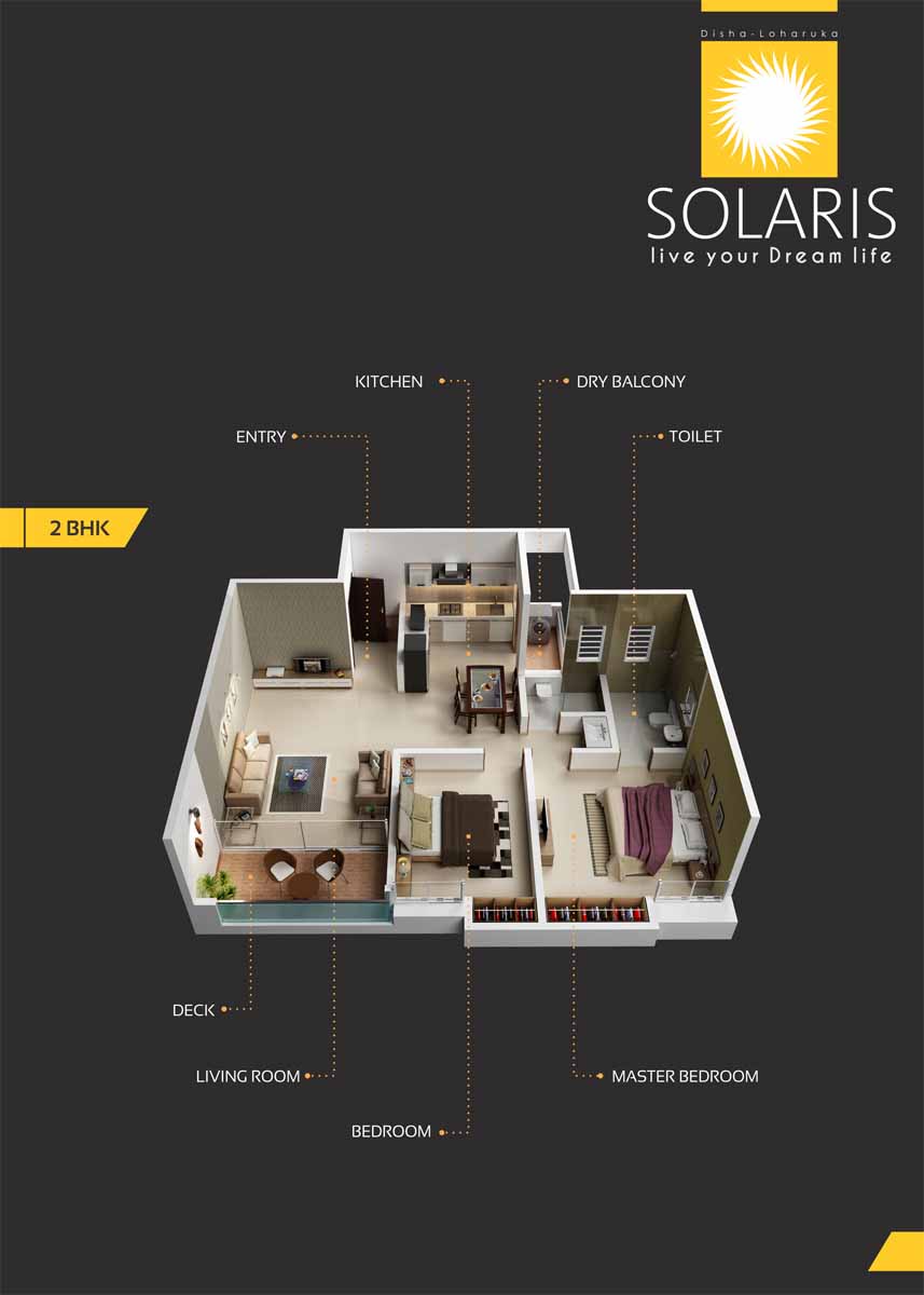 Disha Loharuka Solaris Floor Plan