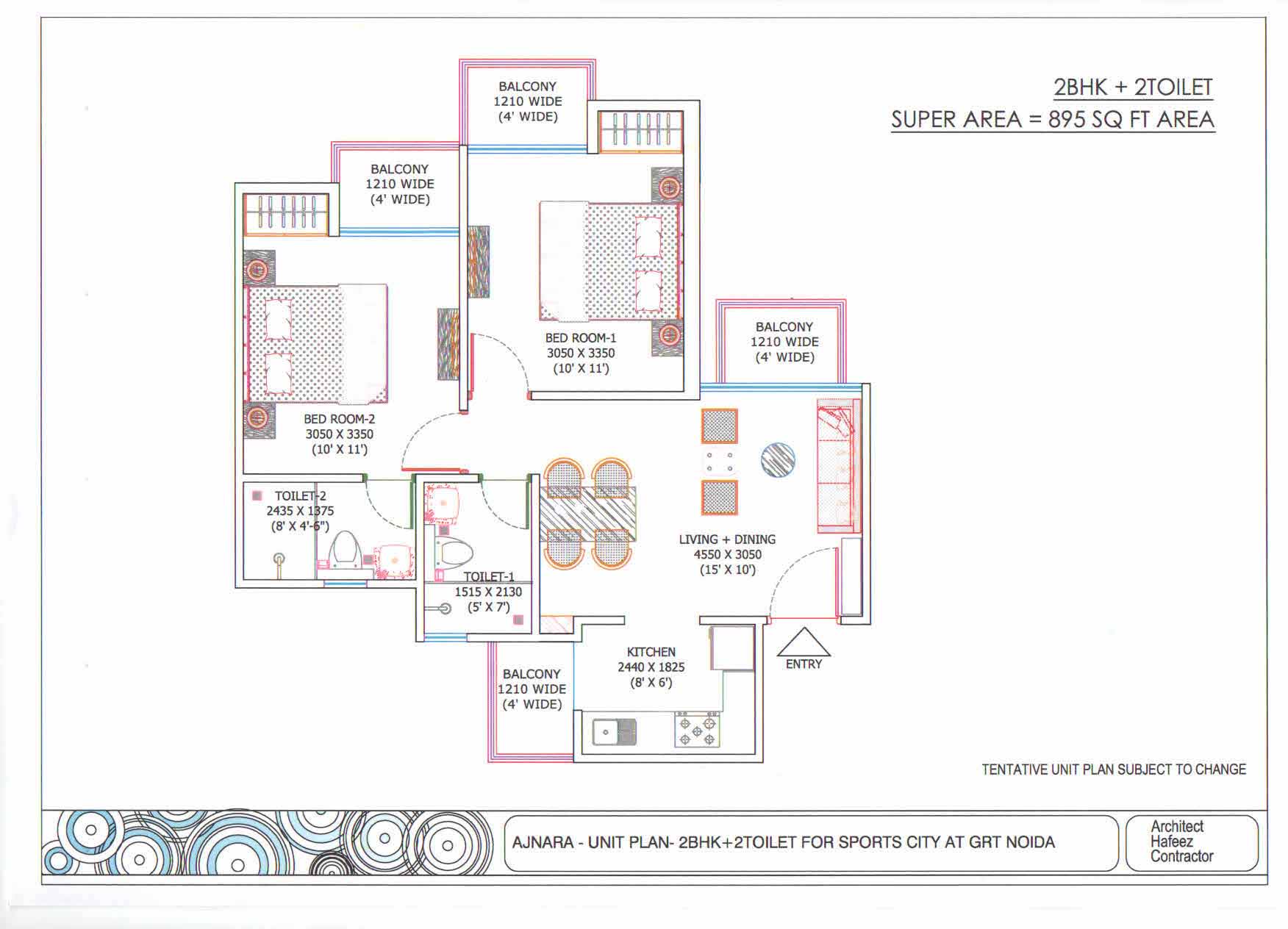 Ajnara Khel Gaon Floor Plan
