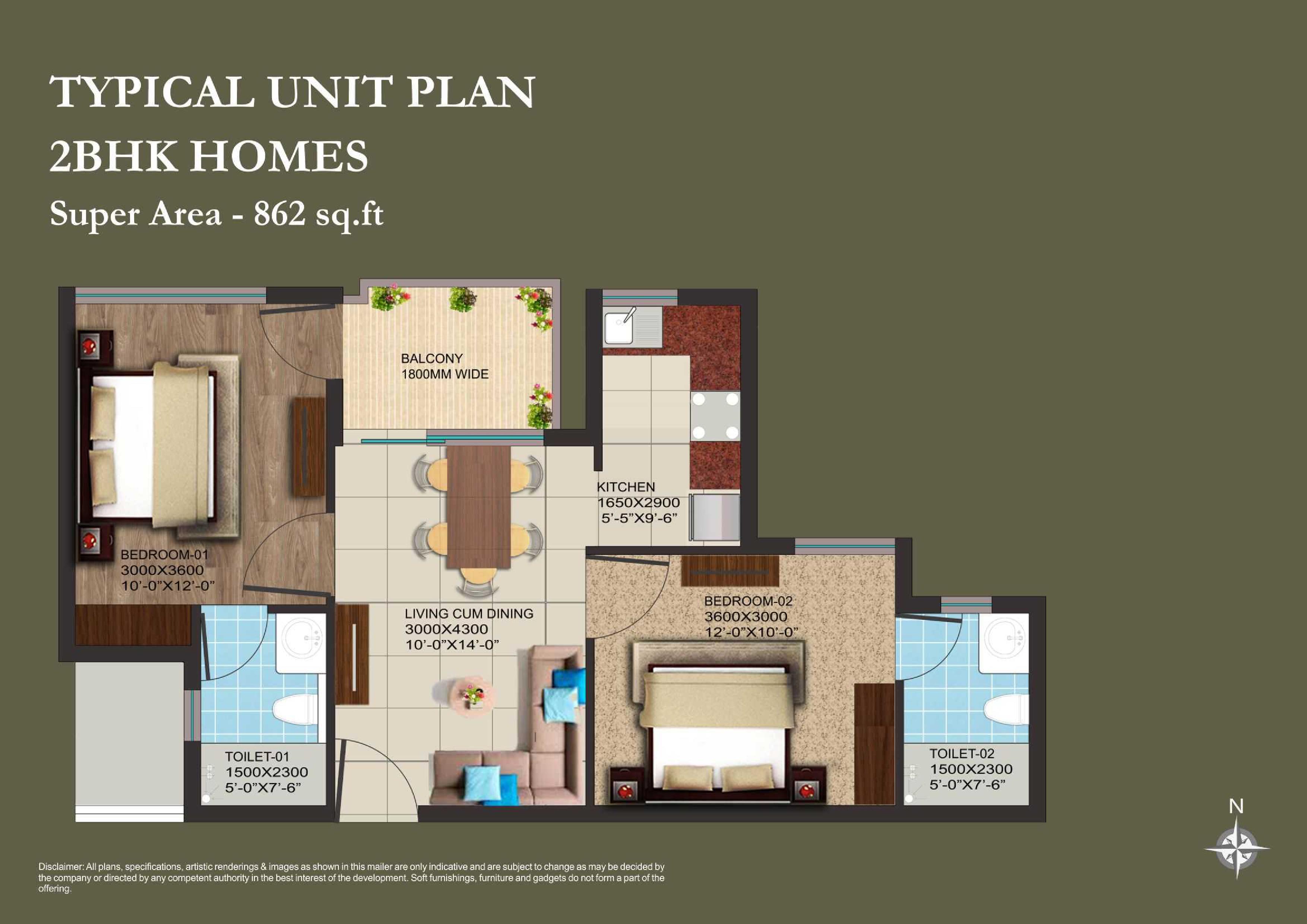 AIPL Club Residences Floor Plan