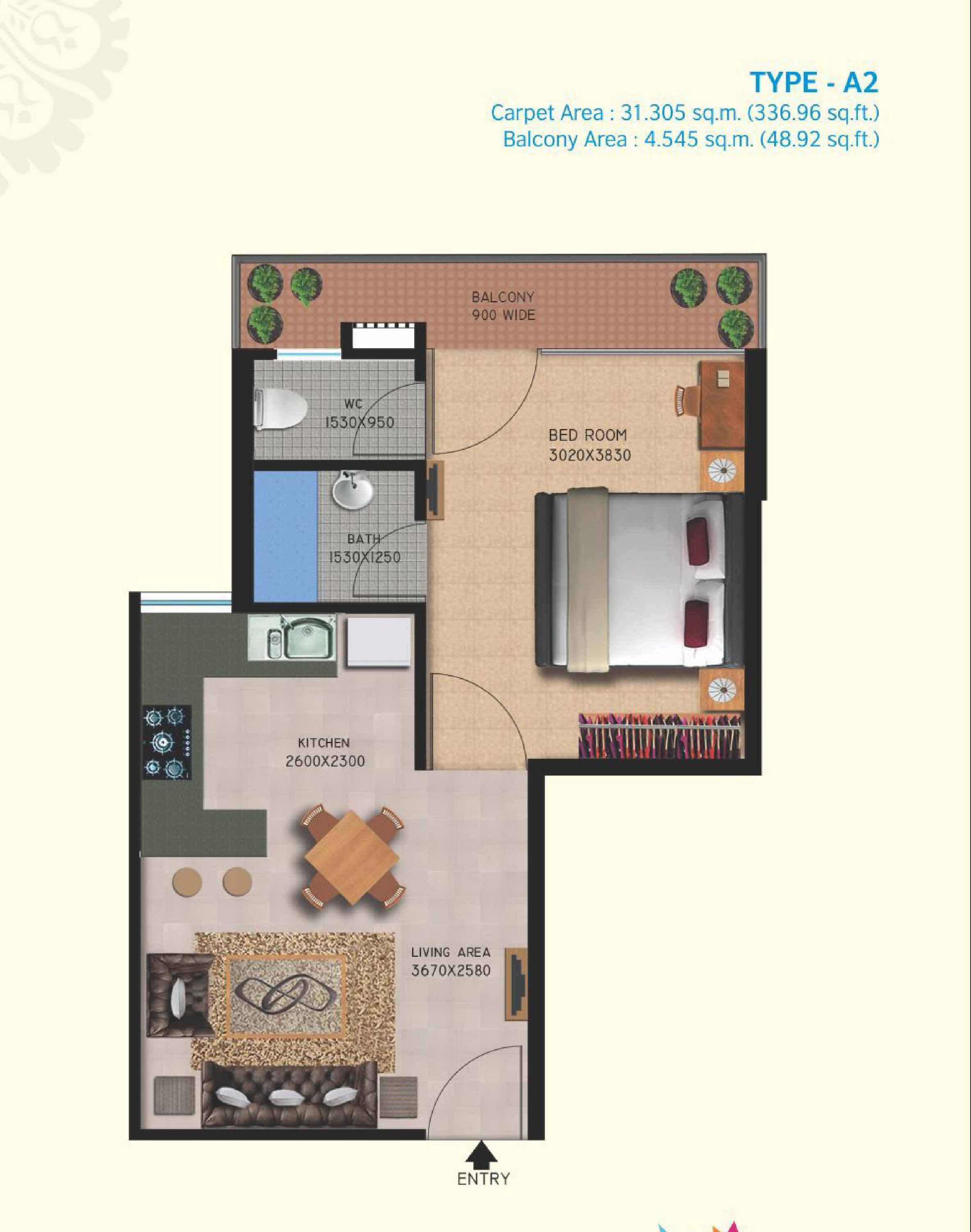 Lotus Homz Floor Plan