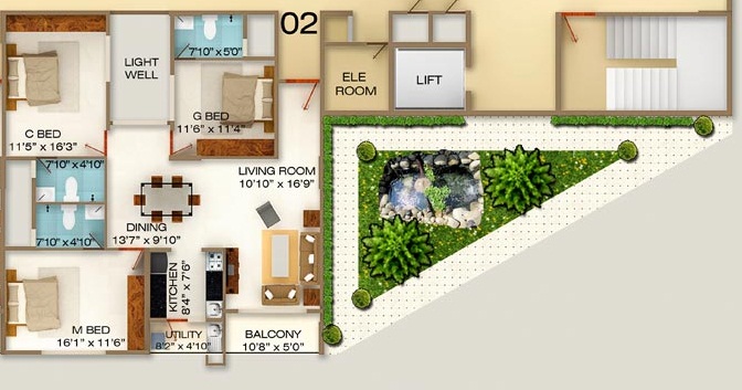 DS MAX Skycity Floor Plan