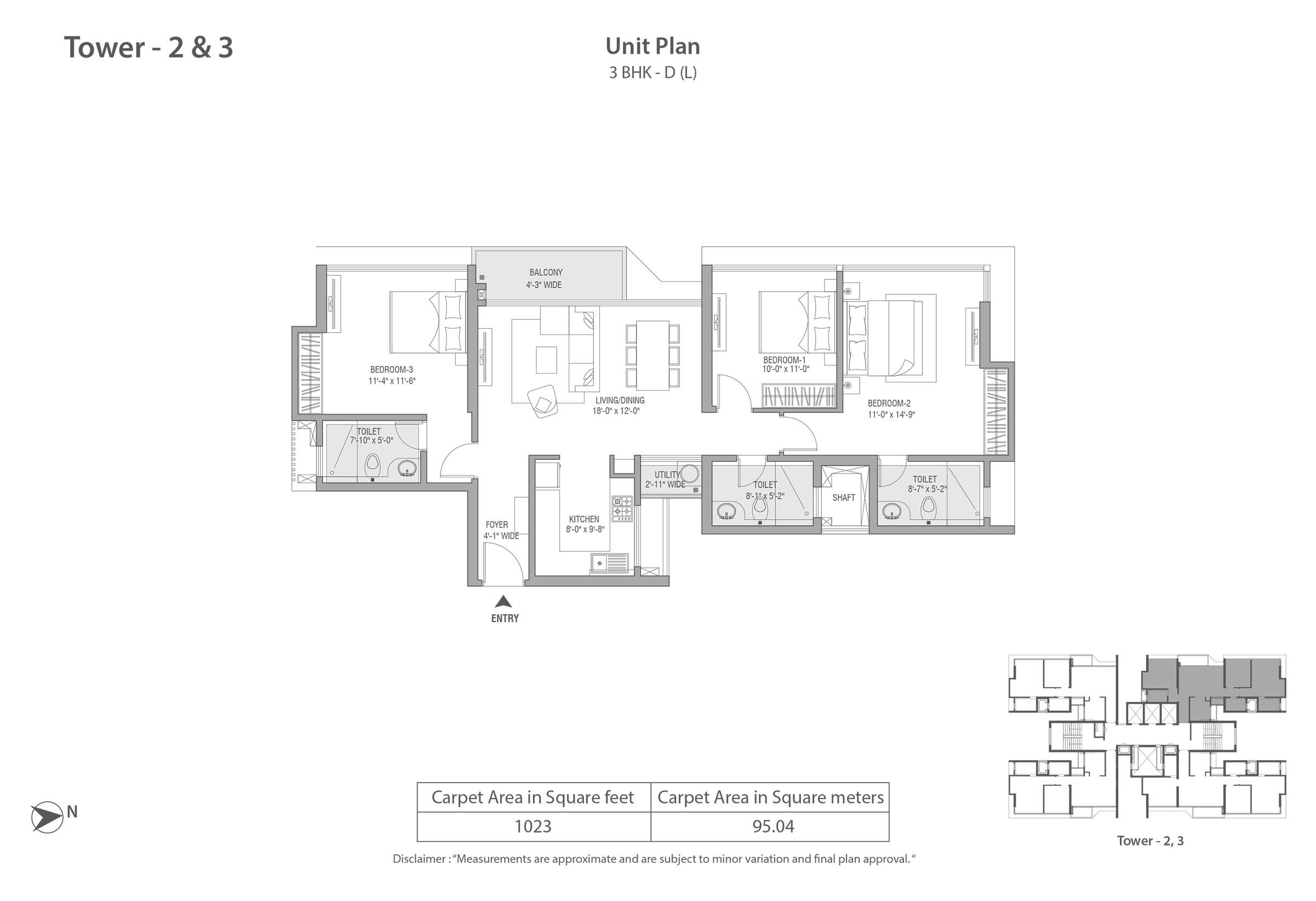 Tata Serein Floor Plan