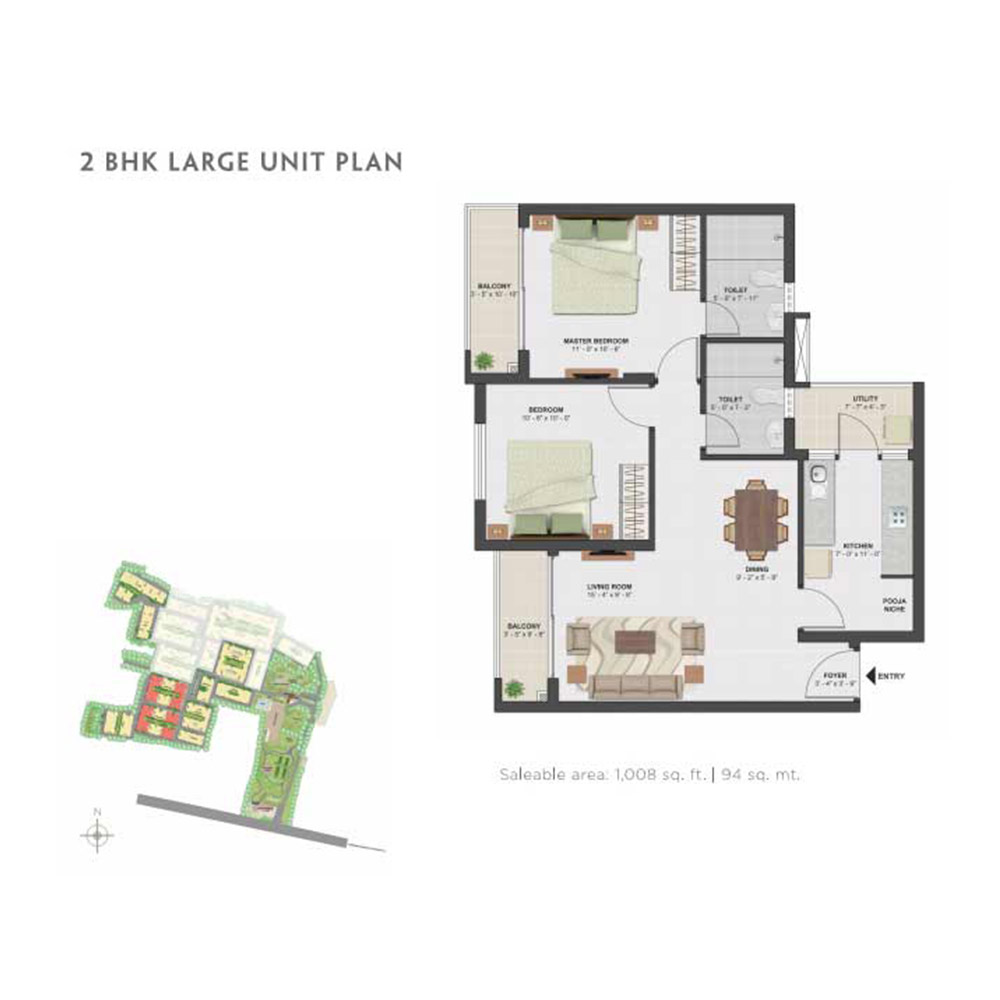 Tata Santorini Floor Plan