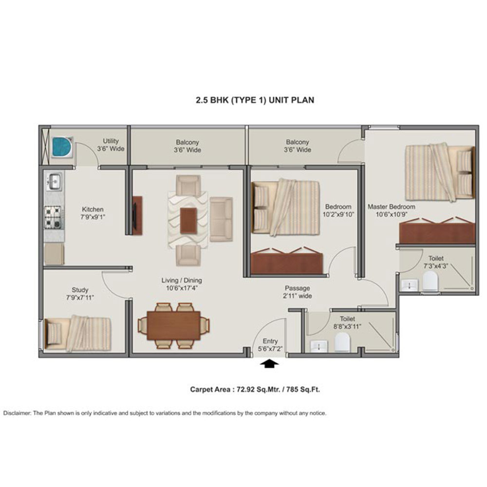 Tata New Haven Boisar II Floor Plan