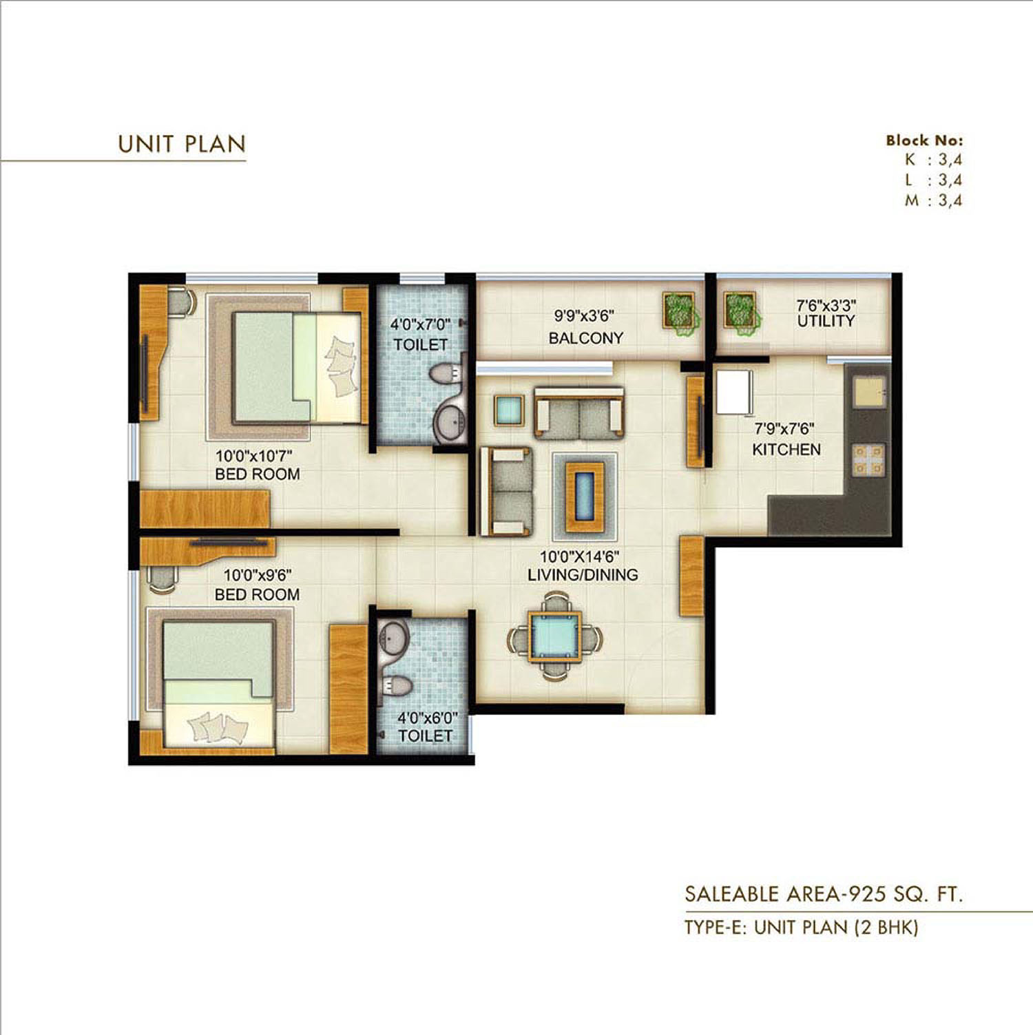 Adani Pratham Floor Plan
