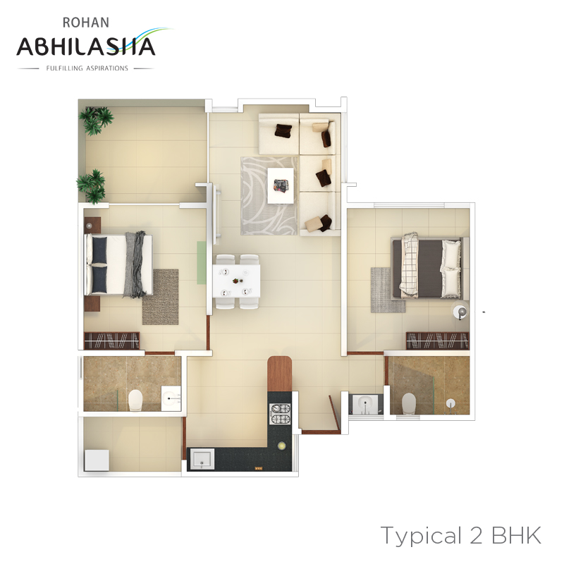 Rohan Abhilasha Floor Plan