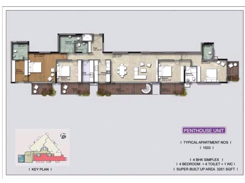 Unishire Belvedere Premia Floor Plan