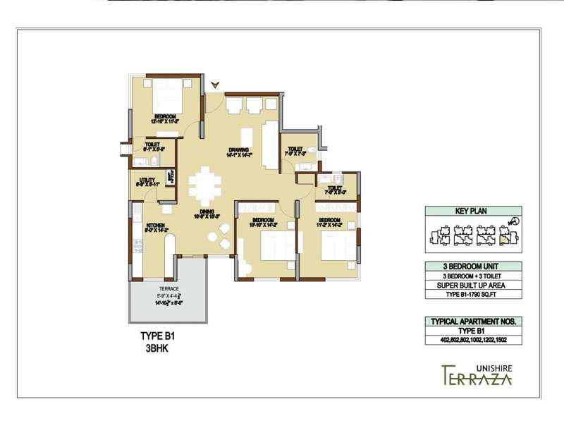 Unishire Terraza Floor Plan