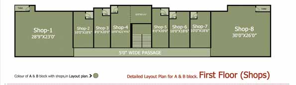 Hindva Shantiniketan 3 Commercial Floor Plan