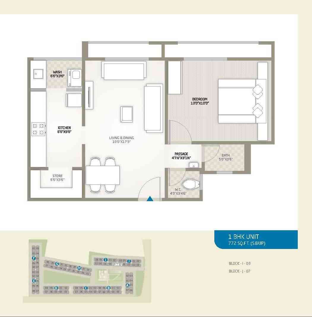 Goyal Aakash Residency Floor Plan