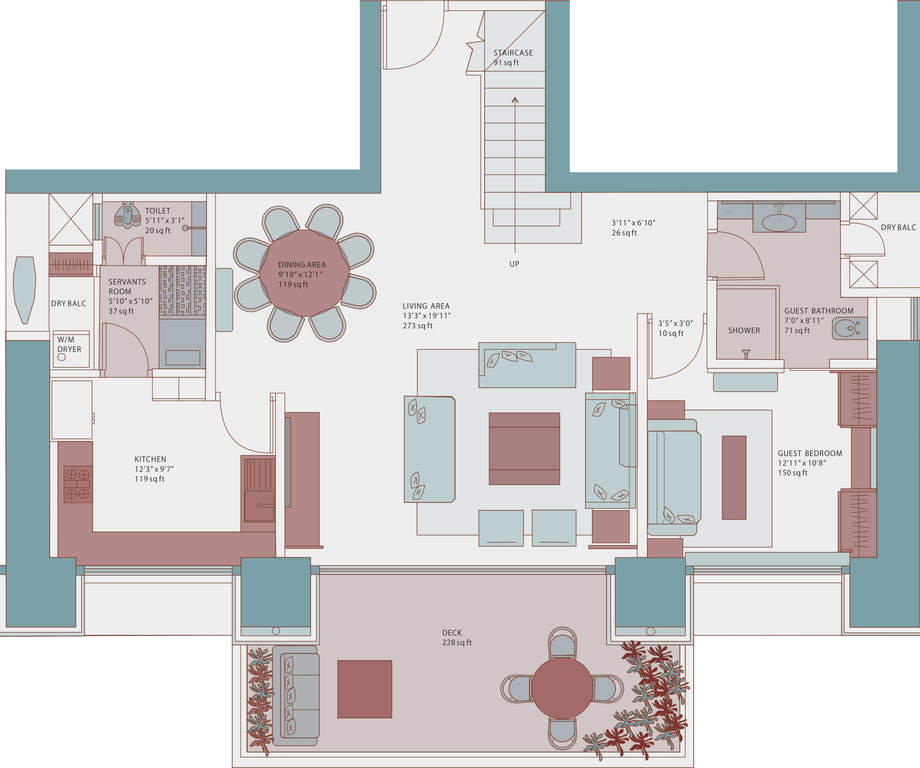 SD The Imperial Floor Plan