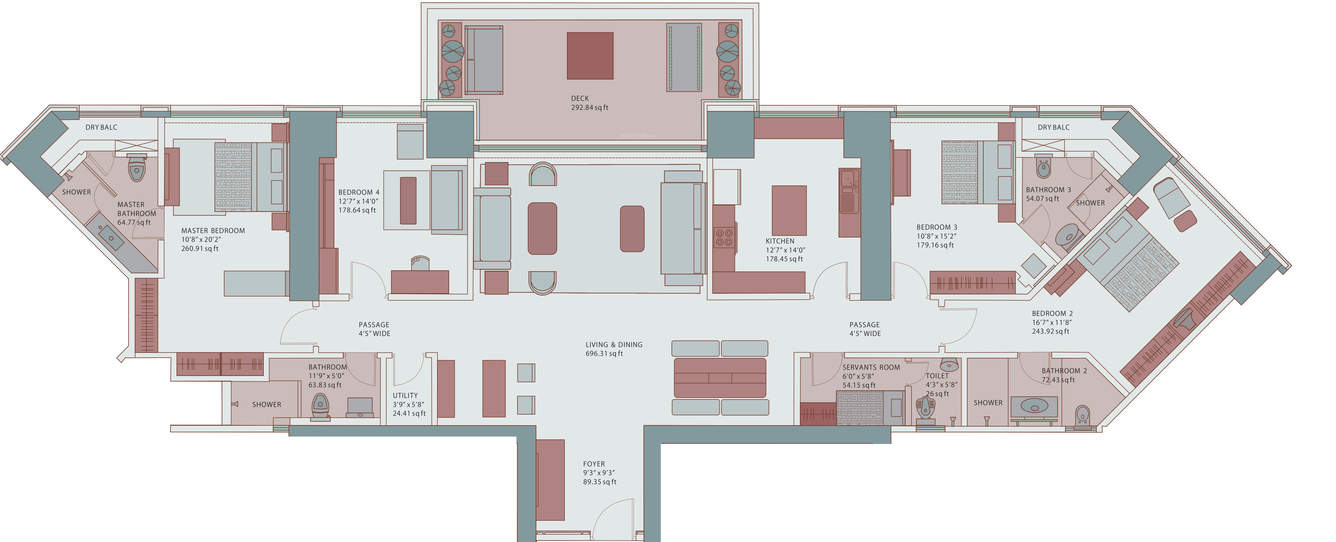 SD The Imperial Floor Plan