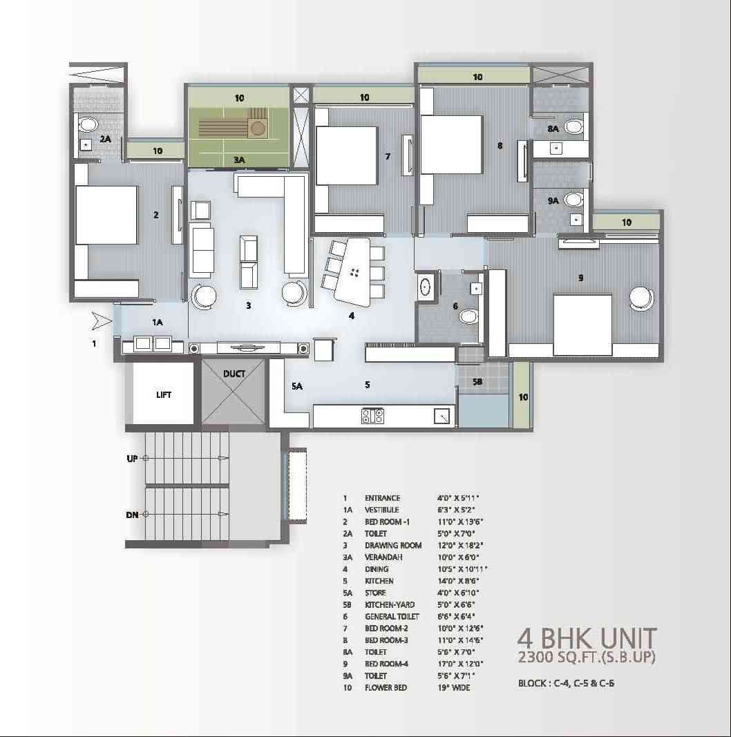 Goyal Orchid Harmony Floor Plan