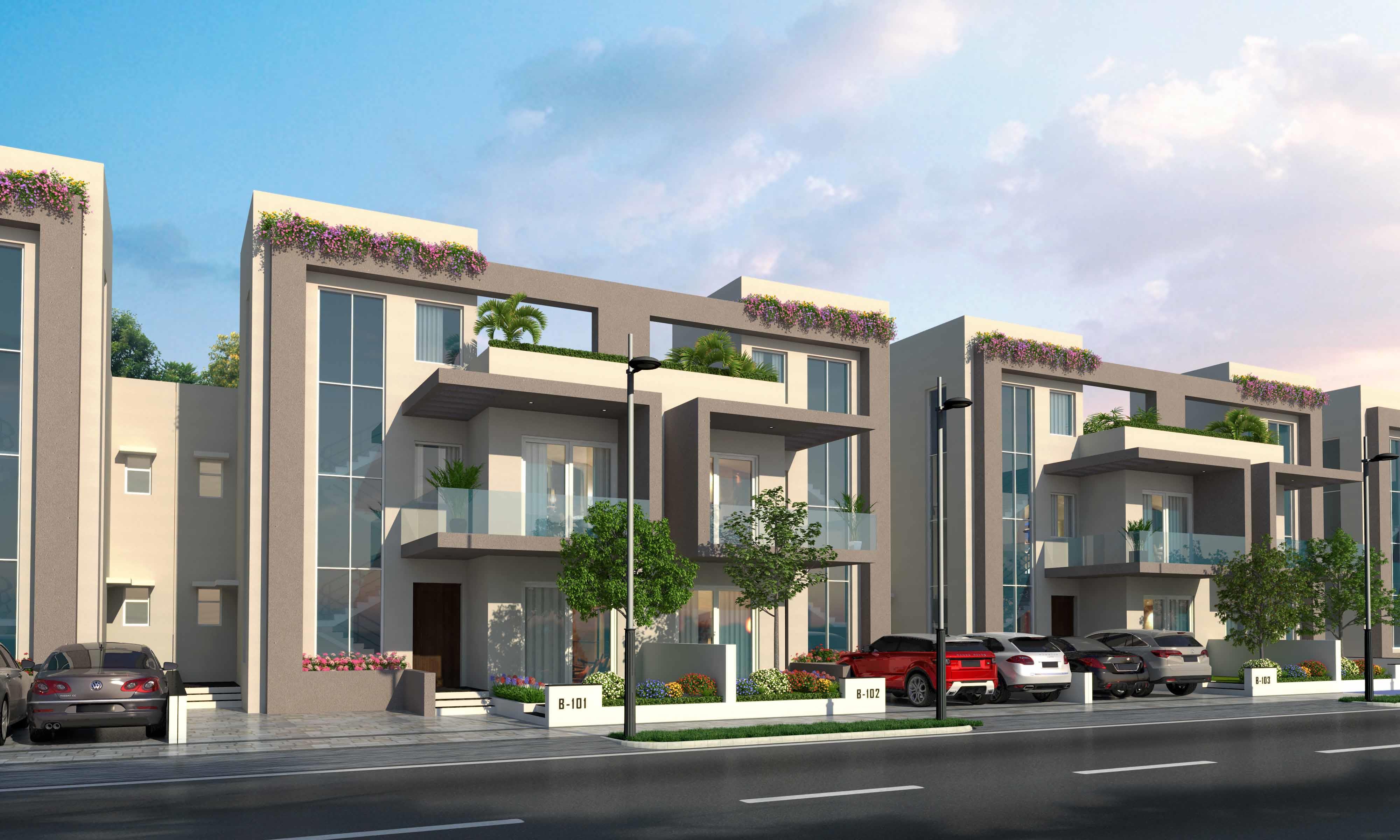 Central Park 3 Fleur Villas Banner