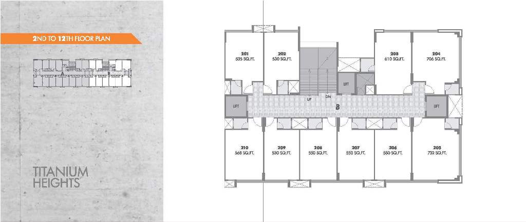 Goyal Titanium Heights Floor Plan