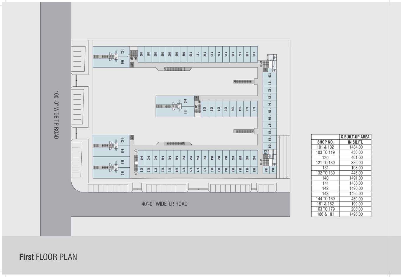 Goyal Titanium City Centre Floor Plan