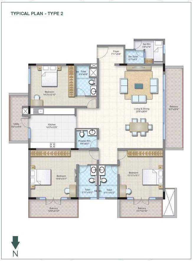 Legacy Mycon Duv Floor Plan