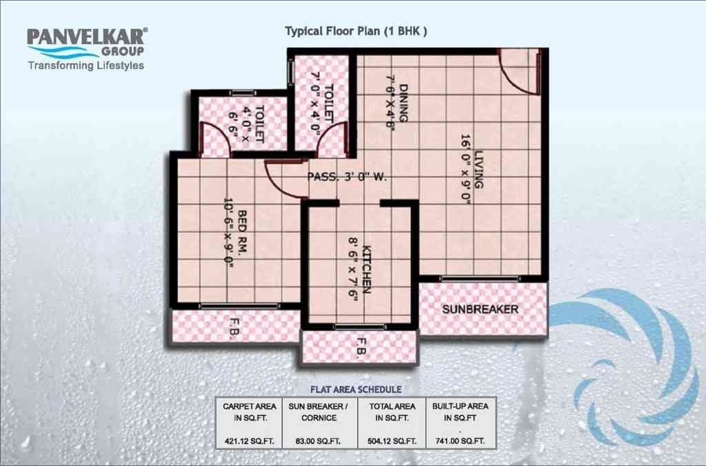 Panvelkar Aquamarine Floor Plan