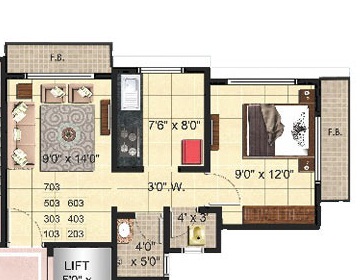 Panvelkar Sankul NX Floor Plan