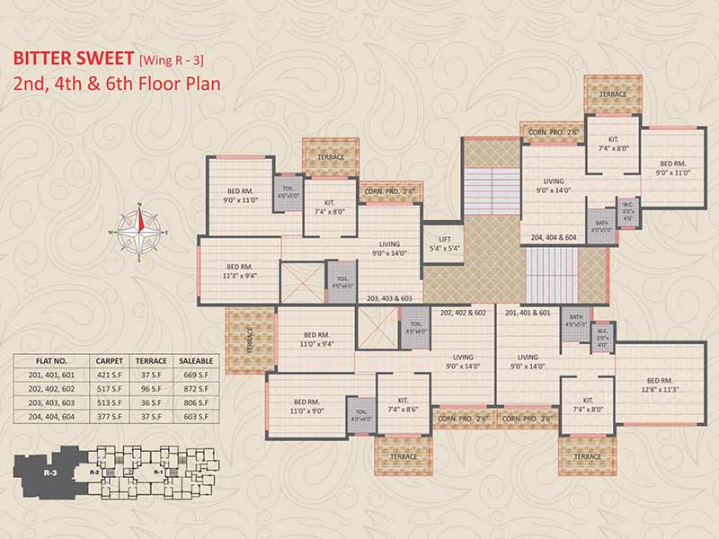 Panvelkar Gardens Floor Plan