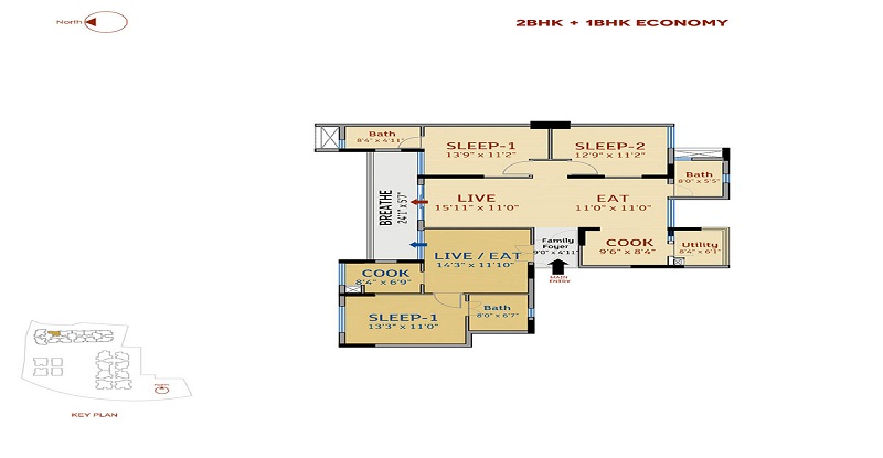 Divyasree 77 Place Floor Plan