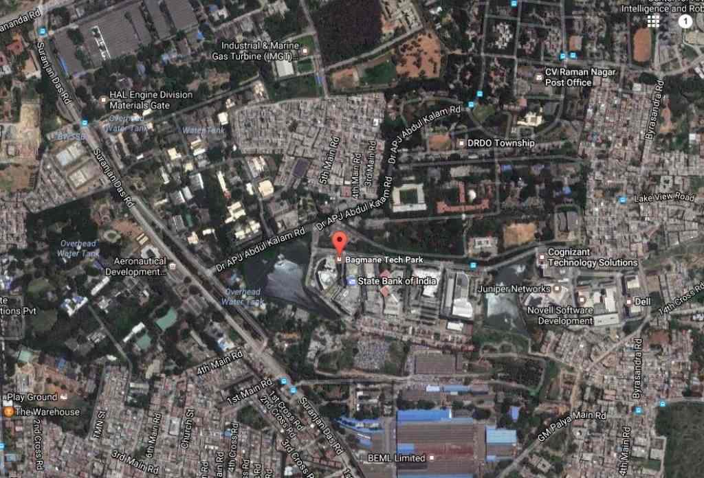 Bagmane Tech Park, CV Raman Nagar, Suranjandas Road, Bangalore