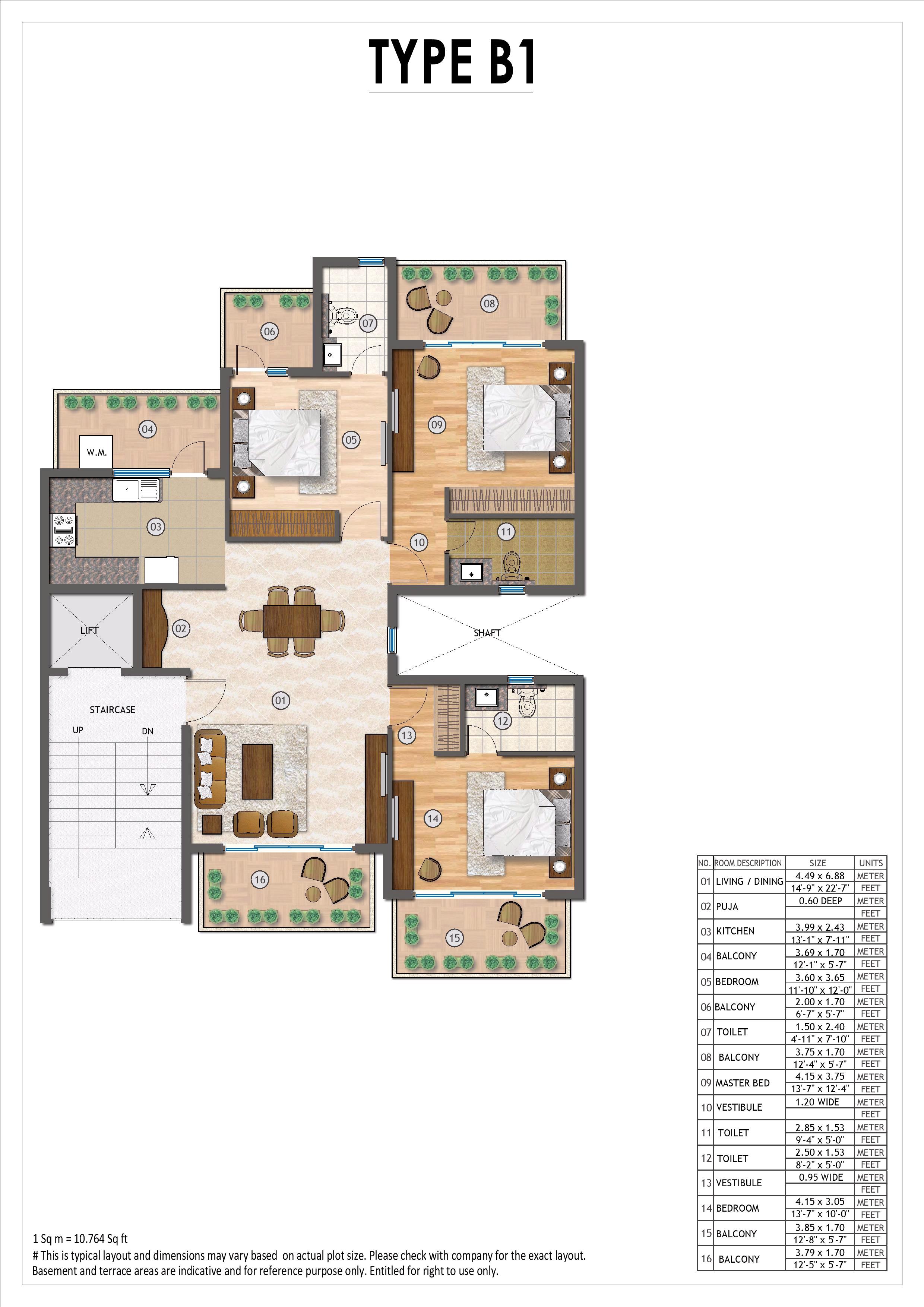 Adani Samsara Floors Floor Plan