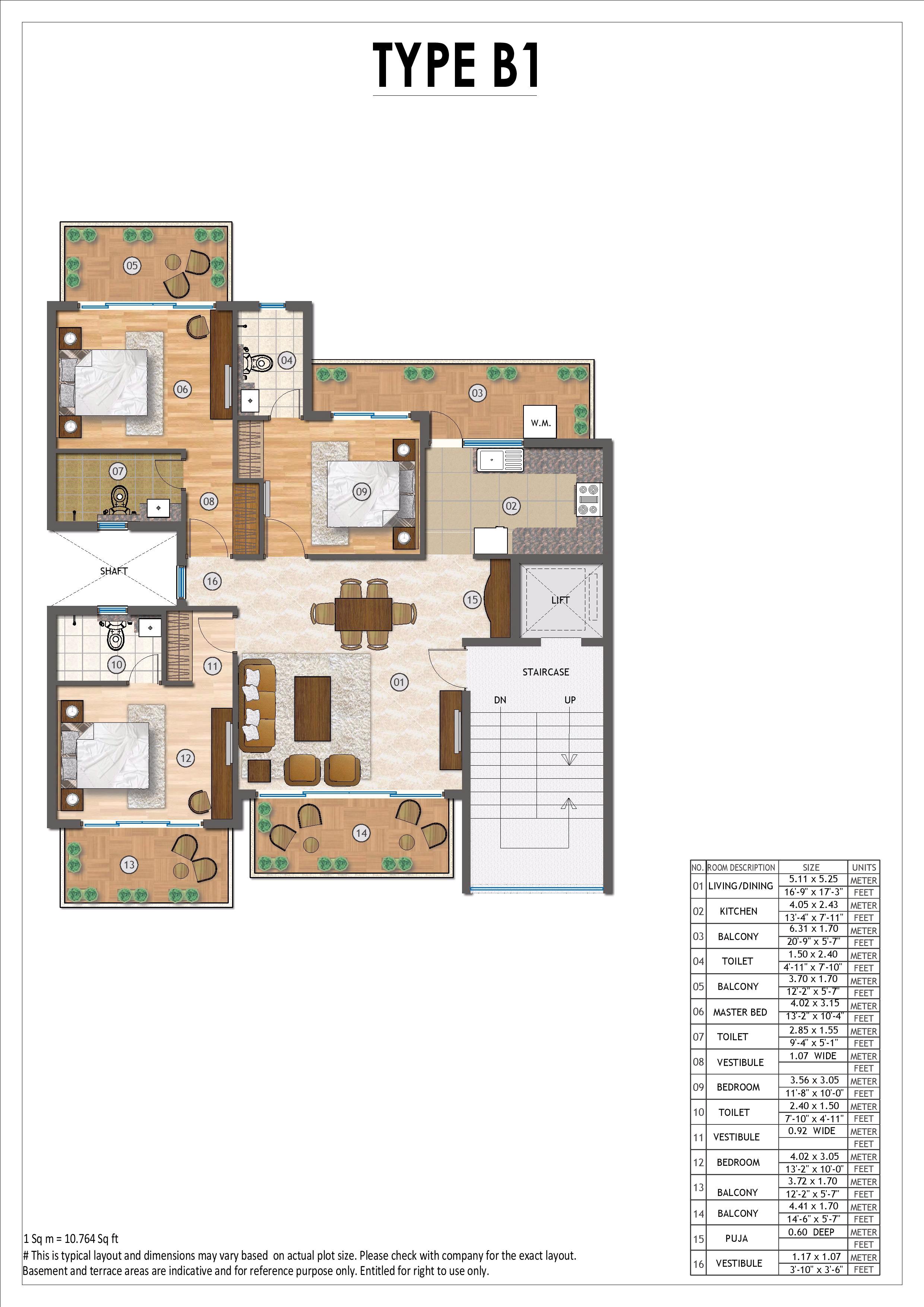 Adani Samsara Floors Floor Plan