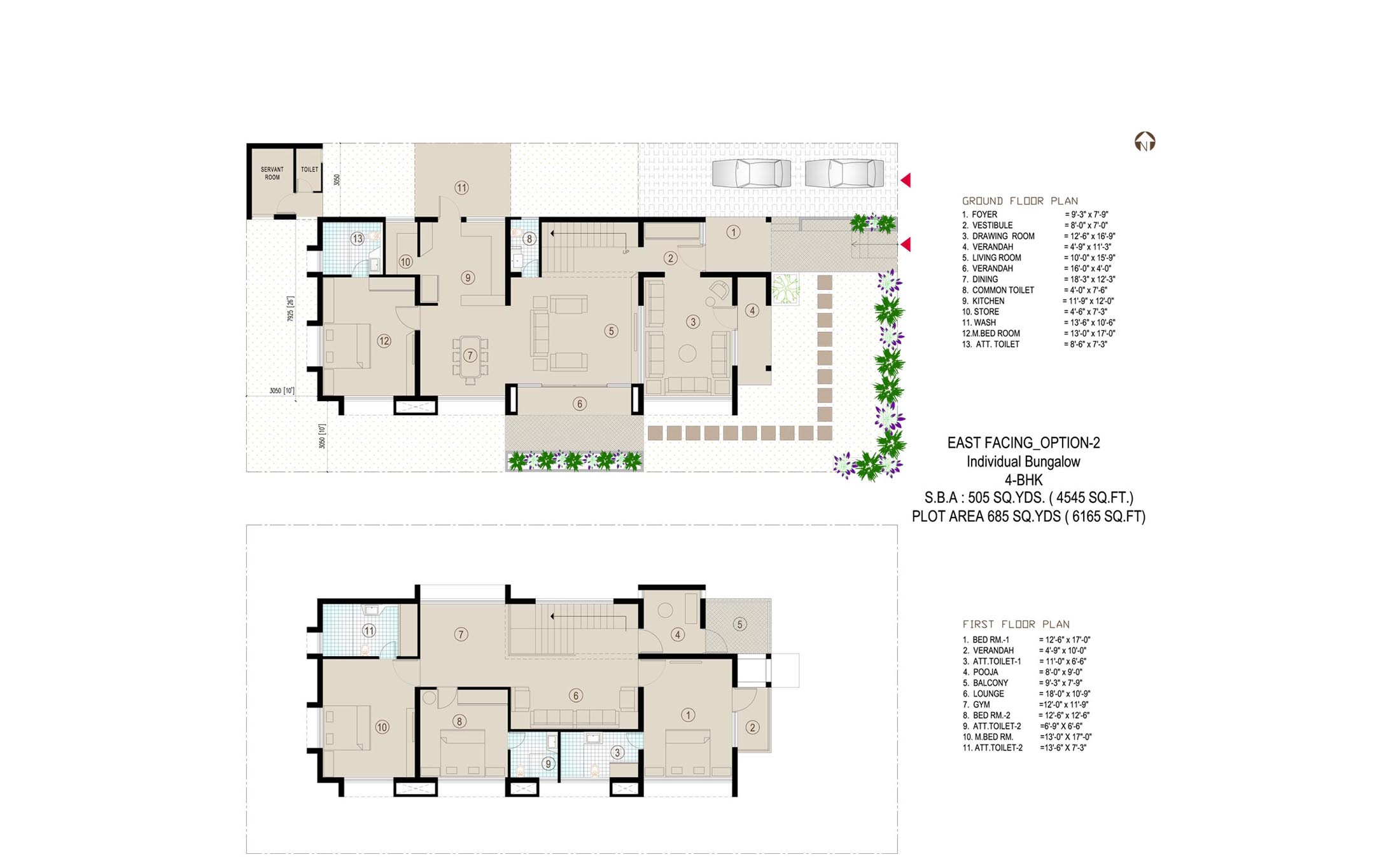 Bakeri Serendeep Mansions Floor Plan