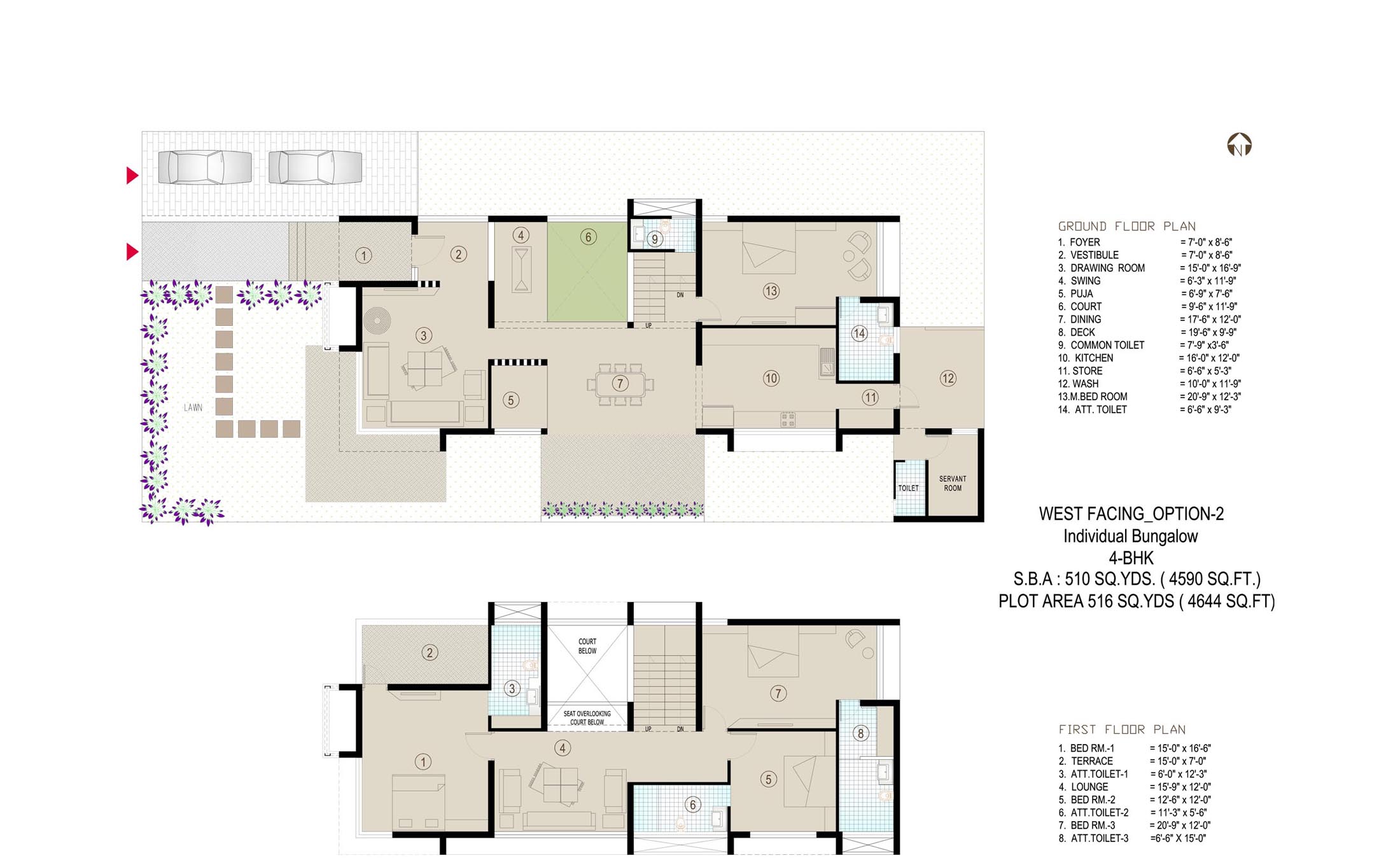 Bakeri Serendeep Mansions Floor Plan