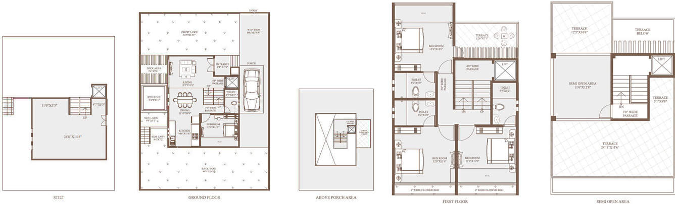 Gajra Bhoomi Misty Wood Floor Plan