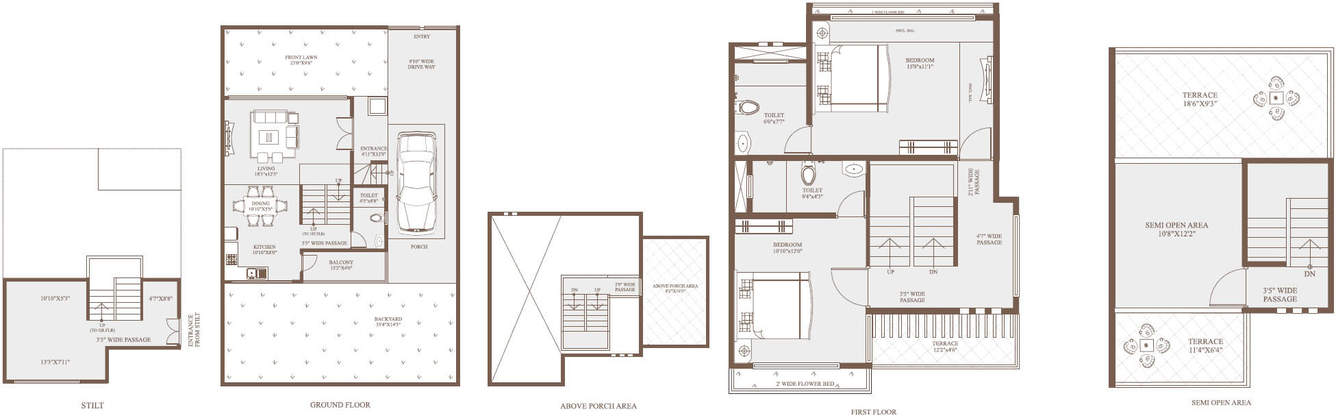 Gajra Bhoomi Misty Wood Floor Plan