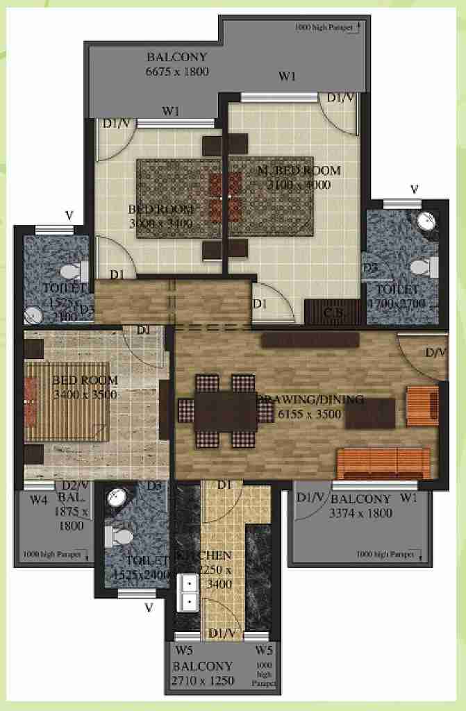 Maxworth Premier Urban Floor Plan