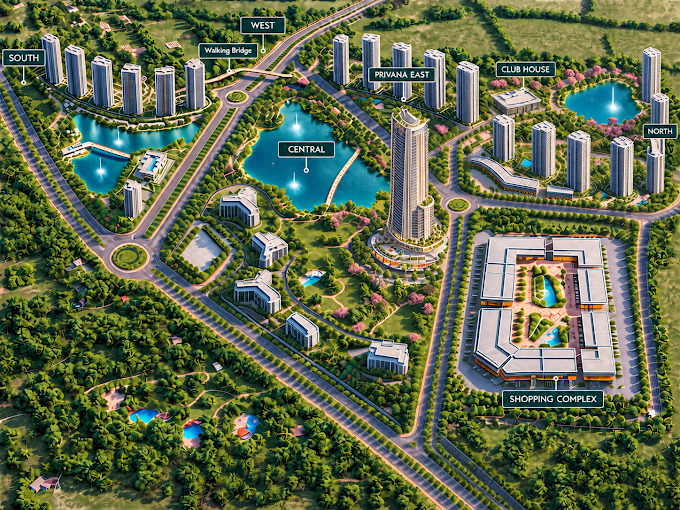 DLF Privana South Banner