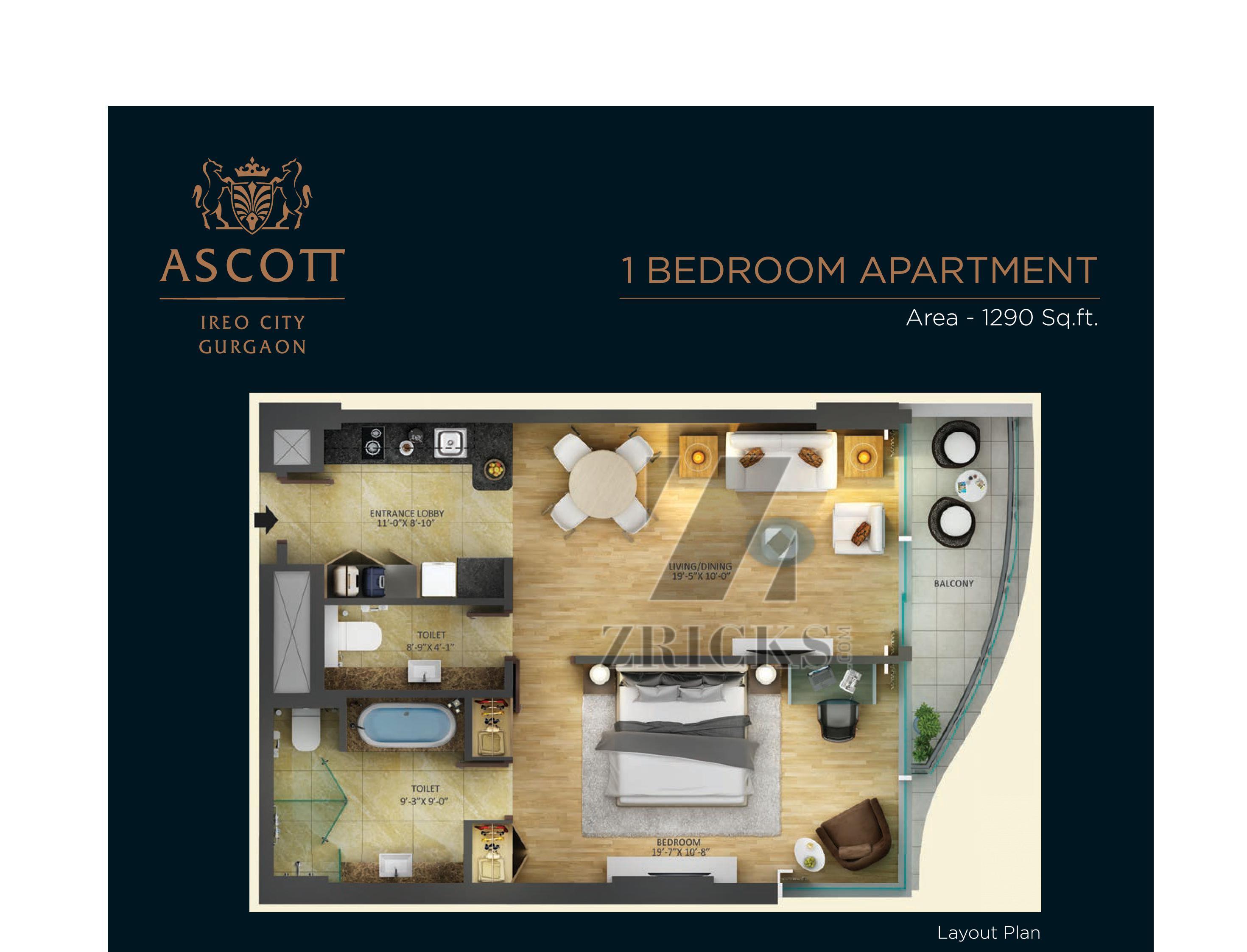 Ascott Ireo City Gurgaon Floor Plan