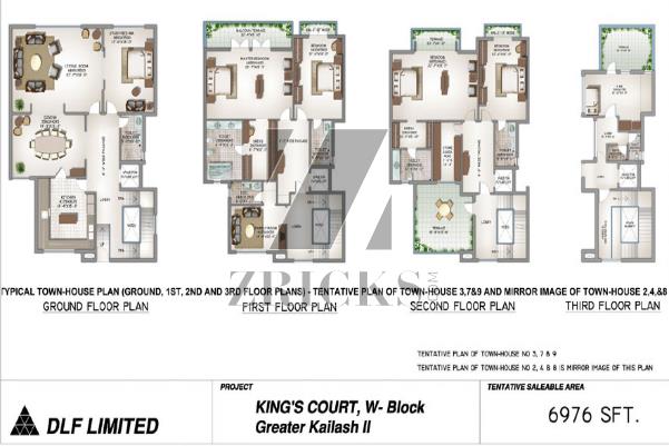 DLF Kings Court Floor Plan